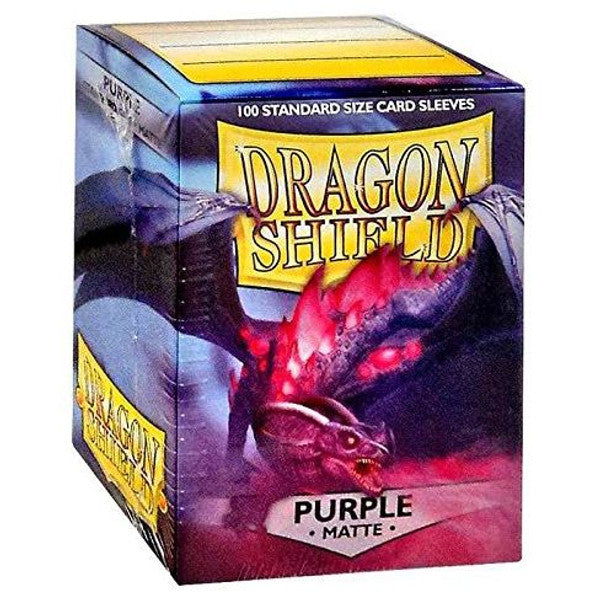 Dragon Shield Magic Deck Protector Matte Purple 100 Standard Size Card Sleeves Main image