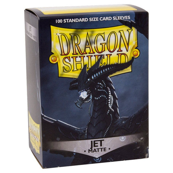 Dragon Shield Deck Protector Matte Jet 100 Standard Size Card Sleeves
