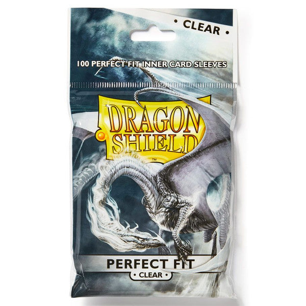 Dragon Shield Perfect Fit Clear Deck Protector Inner Sleeves 100 Pack Main image