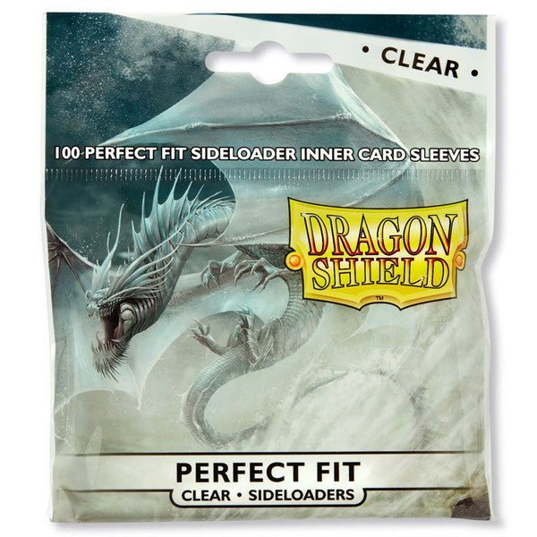 Dragon Shield Perfect Fit Clear Sideloader Deck Protector Inner Sleeves 100 Main image