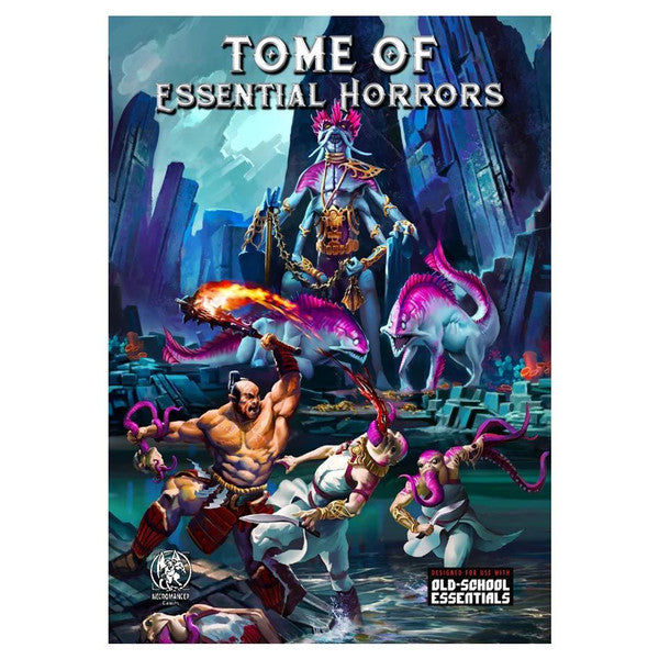 Frog God Games Old-School Essentials Tome of Essential Horrors Main image