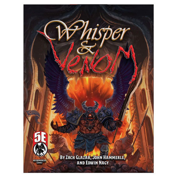 Frog God Games Dd 5e Whisper and Venom Setting Adventure Main image