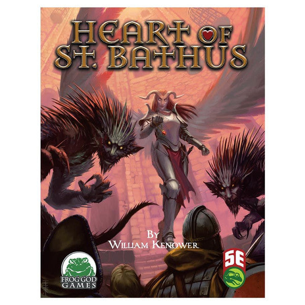Frog God Games Dd 5e Heart of St Bathus Adventure Main image