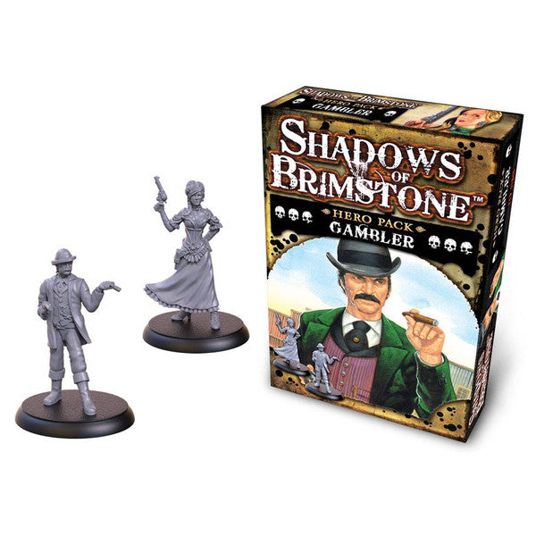 Flying Frog Productions Shadows of Brimstone Hero Pack Gambler