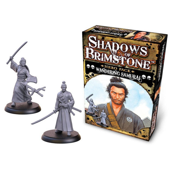Flying Frog Productions Shadows of Brimstone Hero Pack Wandering Samurai