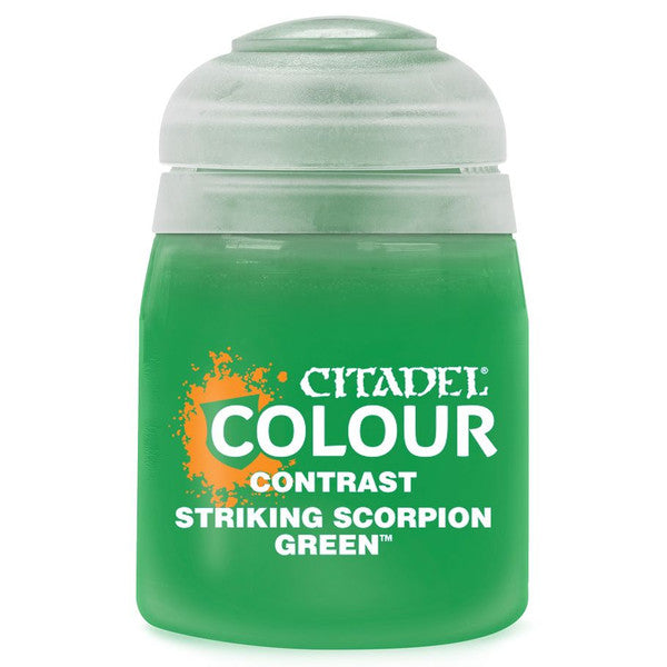Citadel Contrast Paint - Striking Scorpion Green - 18ml Pot Main image