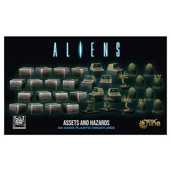 Gale Force Nine - Aliens - Assets and Hazards