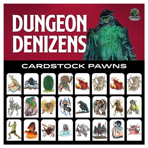 Goodman Games Dungeon Denizens Cardstock Pawns Accessory