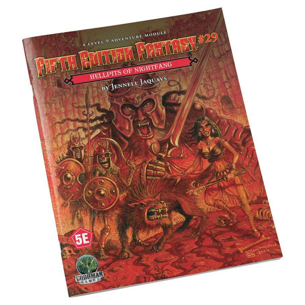 Goodman Games Nightfang Fantasy Hellpits of Nightfang Main image