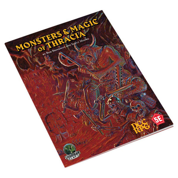 Goodman Games Thracia Monsters and Magic of Thracia Main image