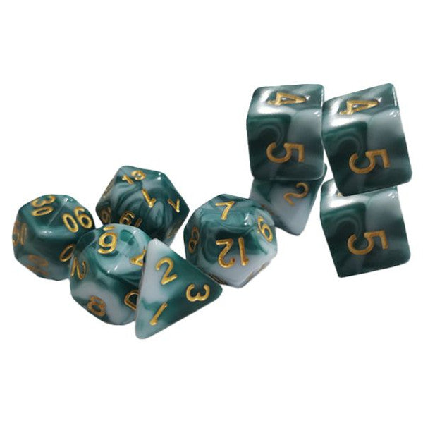 Goodman Games Sacrifice Acrylic Swirl Dice Set Dungeon Crawl Classics Main image