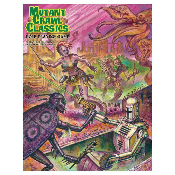 Goodman Games Hardcover Mutant Crawl Classics Roleplaying Game Main image