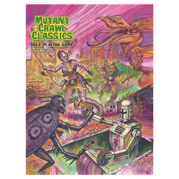 Goodman Games Softcover Mutant Crawl Classics Core Rulebook Main image
