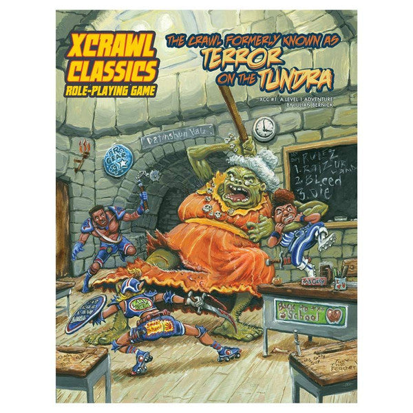 Goodman Games Tundra Xcrawl Classics Adventure Terror on the Tundra Main image