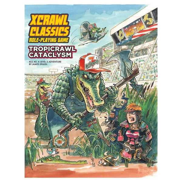 Goodman Games Cataclysm Xcrawl Classics Adventure Tropicrawl