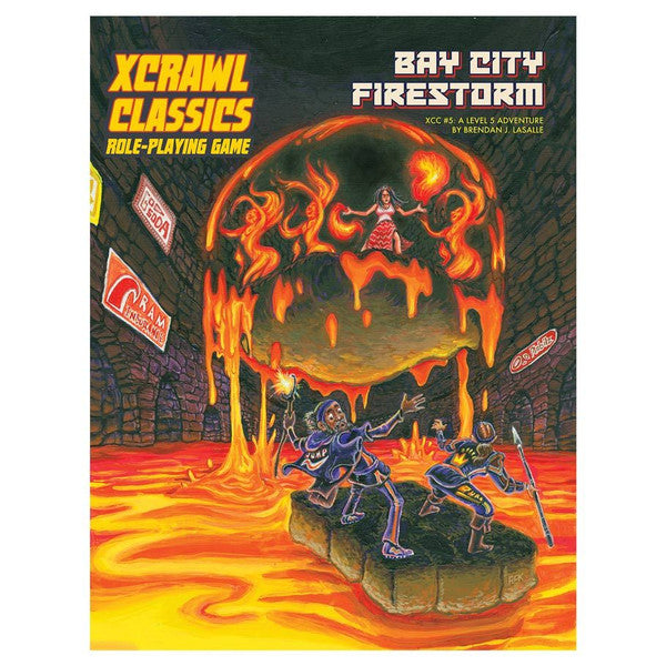 Goodman Games Firestorm Xcrawl Classics Adventure Bay City Main image