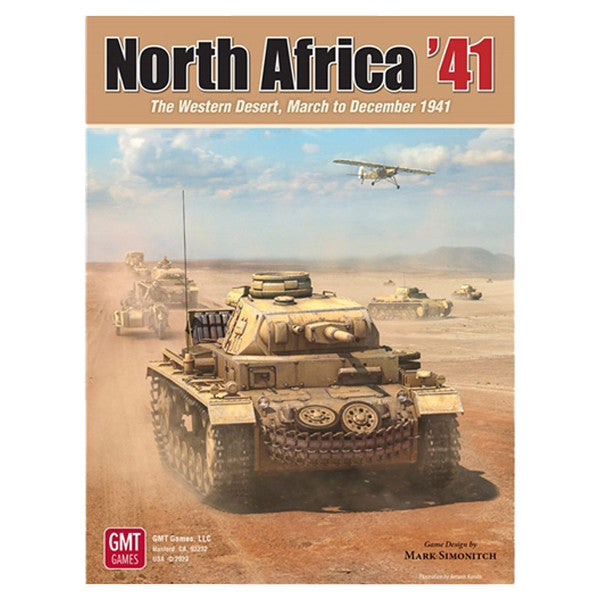 GMT Games North Africa 41 Western Desert Campaign Board Game December 1941