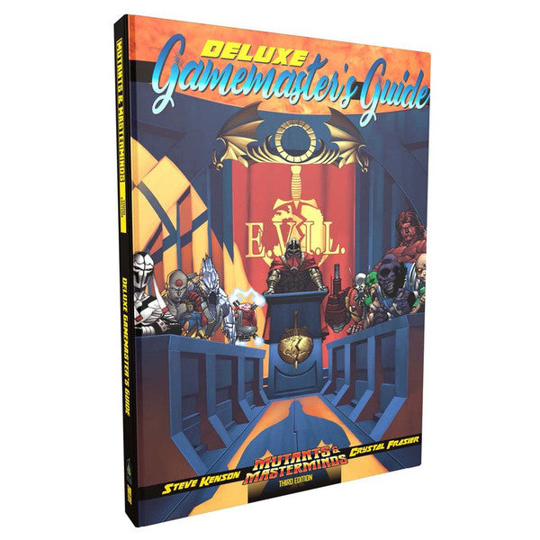 Green Ronin Publishing Deluxe Gamemaster’s Guide Mutants & Masterminds Main image