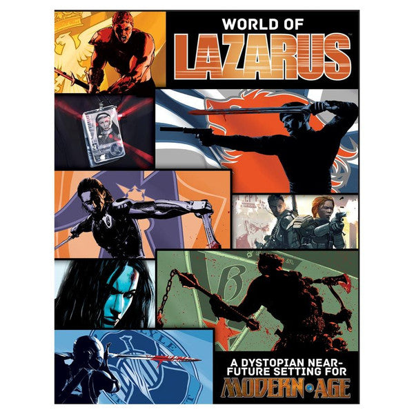 Green Ronin Publishing Modern Age World of Lazarus