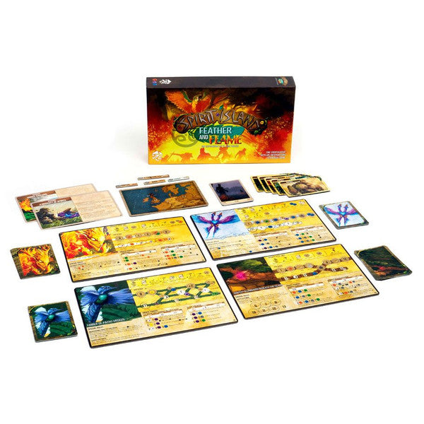 Greater Than Games Spirit Island Feather and Flame Expansion Ages 14+