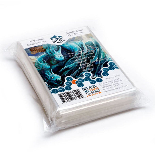 Greater Than Games Deck Protector Standard Size Card Sleeves Acid Free