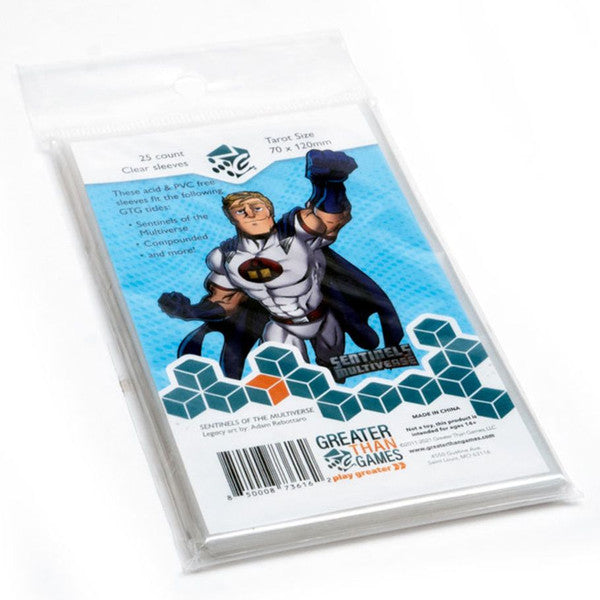 Greater Than Games Deck Protector Tarot Size Card Sleeves Acid Free Main image