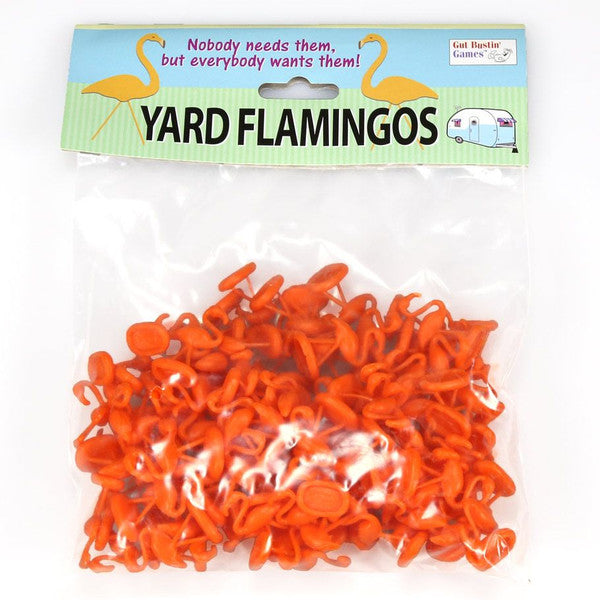 Gut Bustin' Games Trailer Park Wars Orange Flamingos Miniatures Main image
