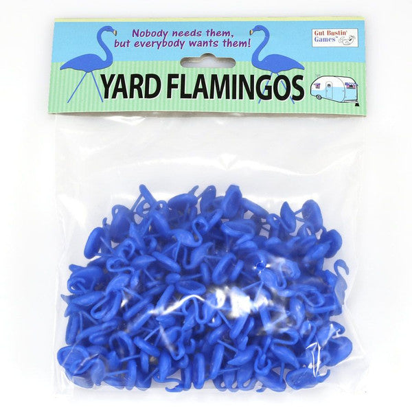 Gut Bustin' Games Trailer Park Wars Blue Flamingos Miniatures Set Main image