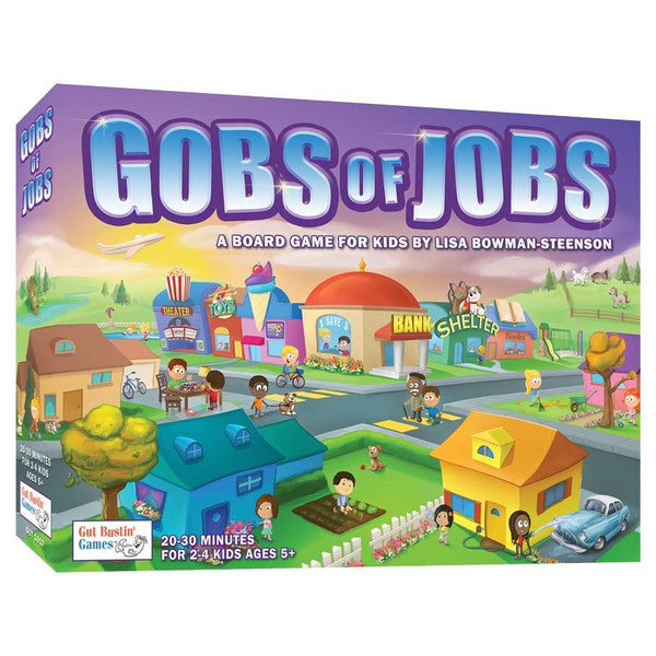 Gut Bustin' Games Gobs of Jobs Board Game for Kids