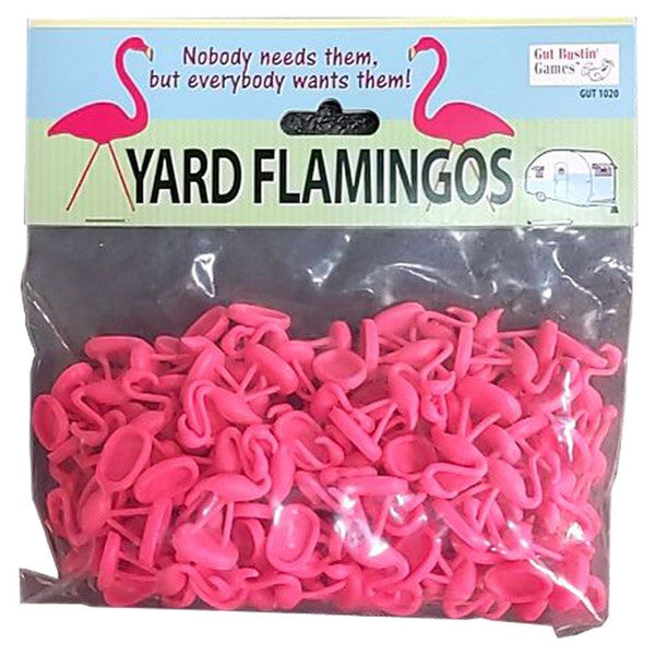 Gut Bustin' Games Trailer Park Wars Hot Pink Flamingos