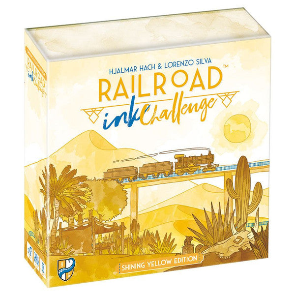 Horrible Guild Game Studio Railroad Ink Challenge Shining Yellow Edition