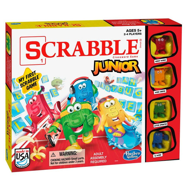 Hasbro Scrabble Junior Educational Word Game Ages 5+
