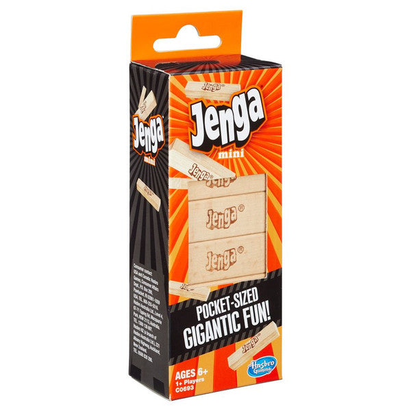 Hasbro Gaming Jenga Mini Game Brown Ages 6+ Main image