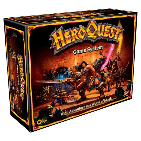 Hasbro Avalon Hill Heroquest Tabletop Board Game 2-5 Players