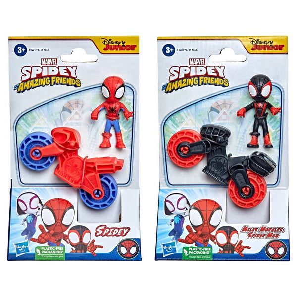 Hasbro Spidey and His Amazing Friends Bike and Figure Assortment