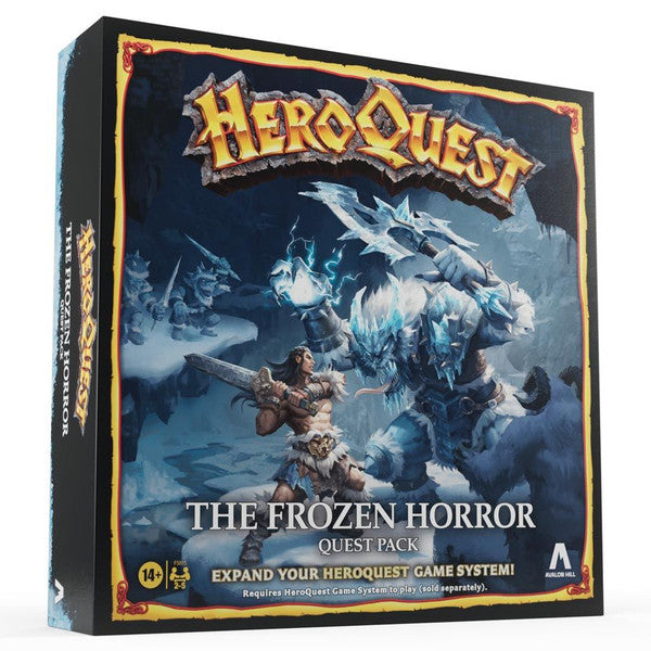 Hasbro Heroquest Frozen Horror Avalon Hill Dungeon Crawler