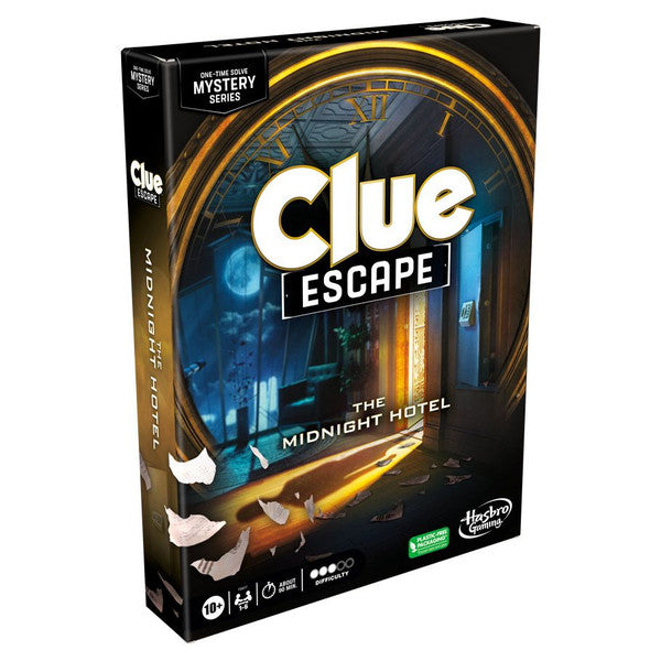 Hasbro Clue Escape Deception High Rise Hotel Mystery Main image