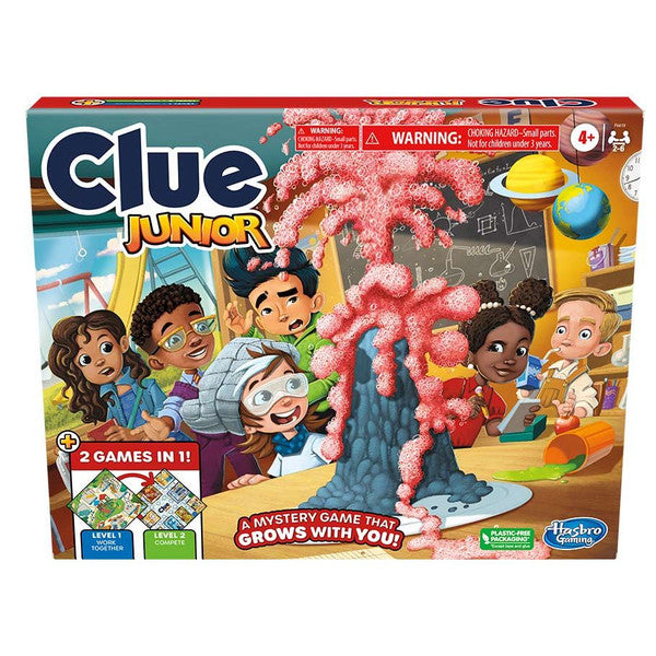 Hasbro Clue Junior Plus Two Sided Mystery Board Game Main image