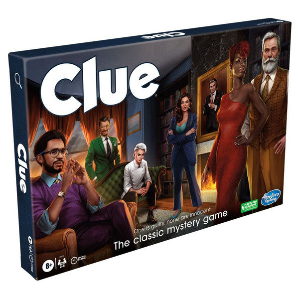 Hasbro Clue Classic Refresh Mystery Detective Board Game