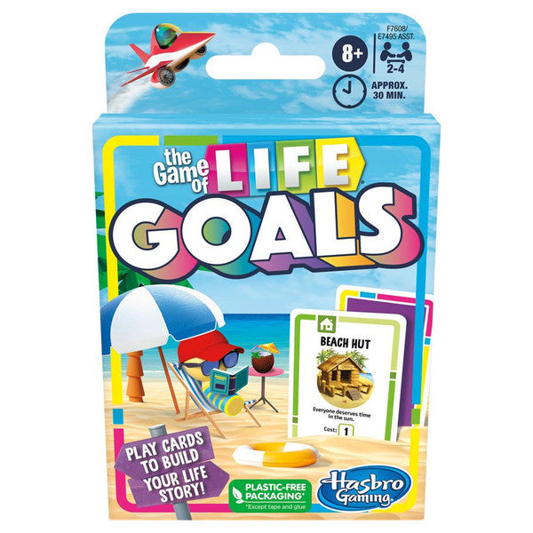 Hasbro The Game of Life Goals Quick Playing Card Game Main image