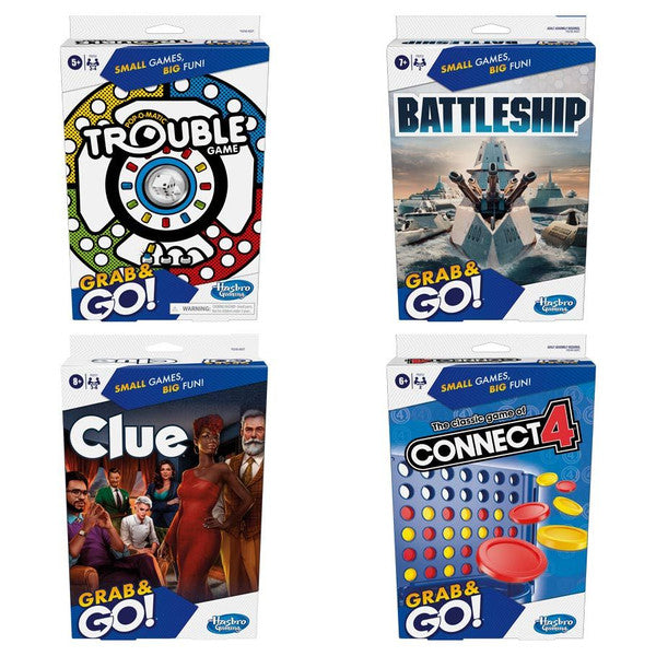 Hasbro Grab & Go Games Fun Refresh