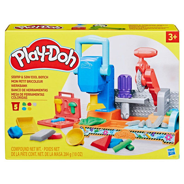 Hasbro Play-Doh Stamp N Saw Workbench