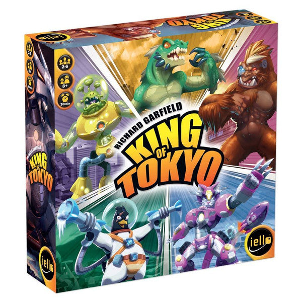 IELLO King of Tokyo 2nd Edition Strategy Board Game Space Penguin Main image