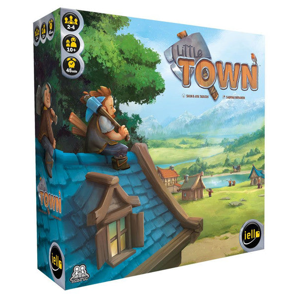 IELLO Little Town Strategy Board Game Tactical Interactive 2 to 4 Players