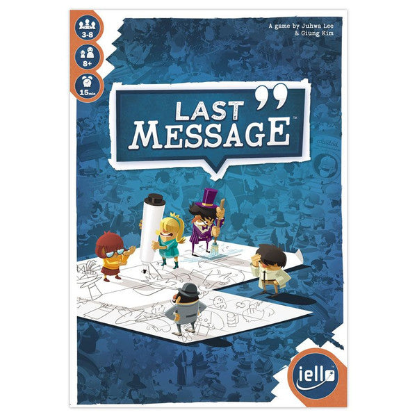 IELLO Last Message Cooperative Card Game for 3 to 8 Players Main image