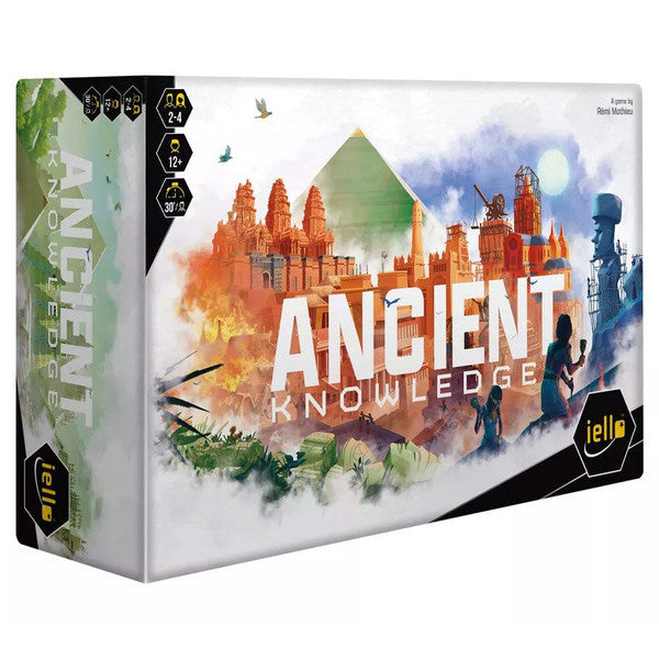 IELLO Ancient Knowledge Strategy Card Game Tableau Building Main image
