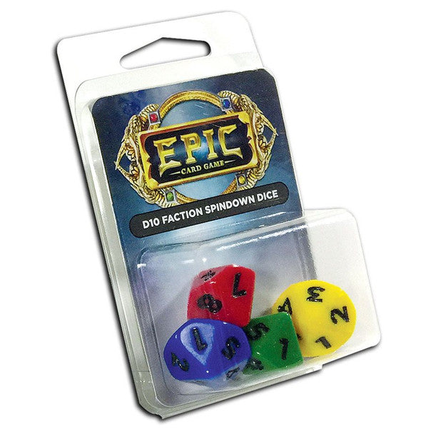 Legion Supplies Dice Set 4 Epic Logo Turndown 16mm
