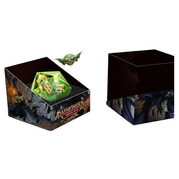 FanRoll by MDG Mm D20 Pathfinder Goblin Mammoth Metallic Dice Main image