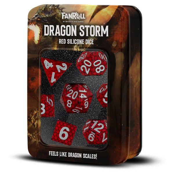 FanRoll by MDG Silicone Dragon Scale Dice 7-Set Main image