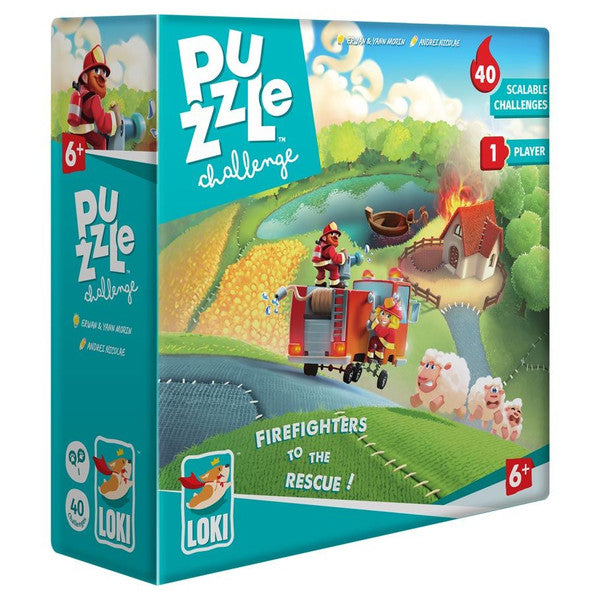 LOKI Iello Puzzle Challenge Firefighters Rescue Game Main image
